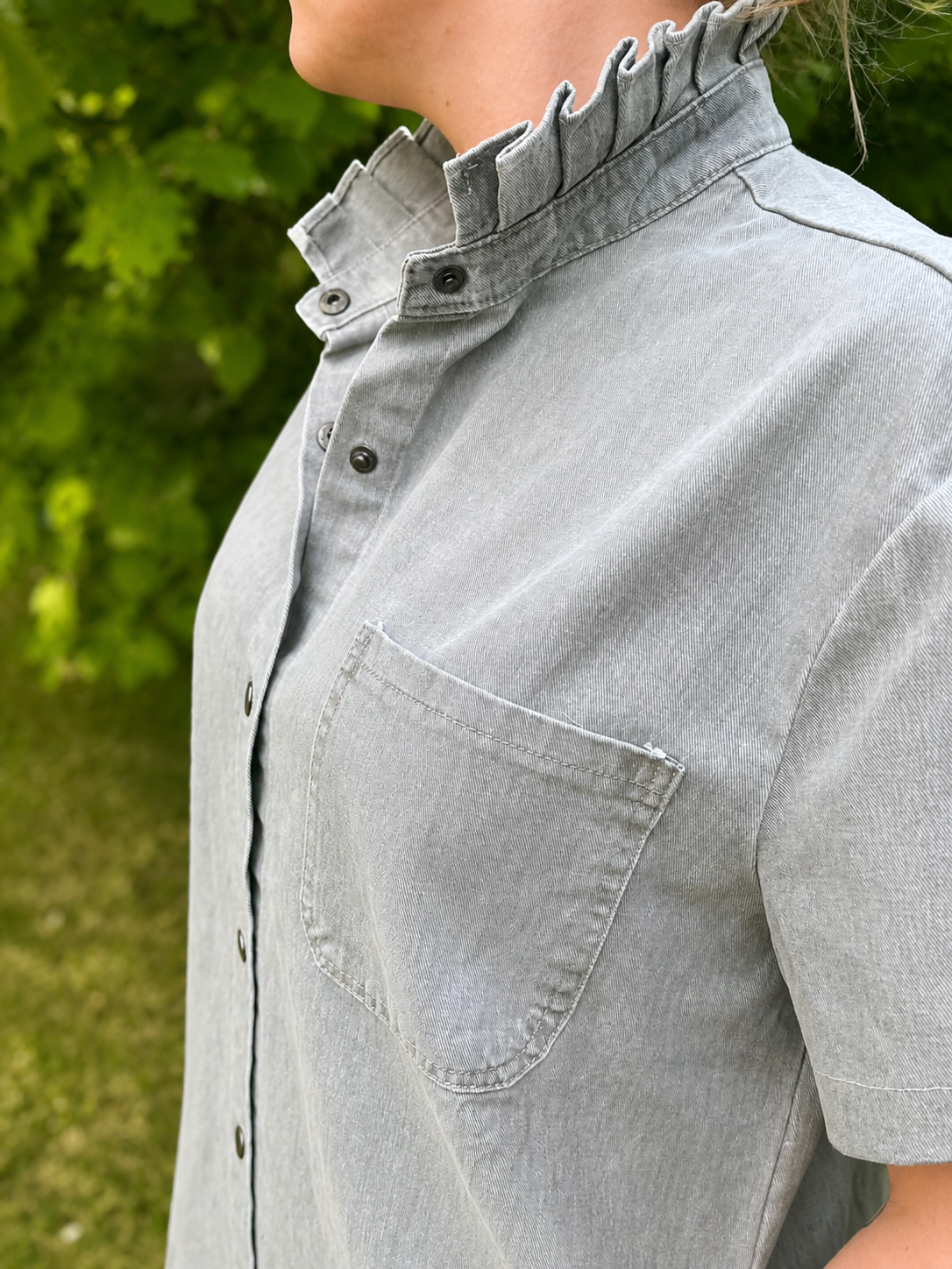 Robe à col