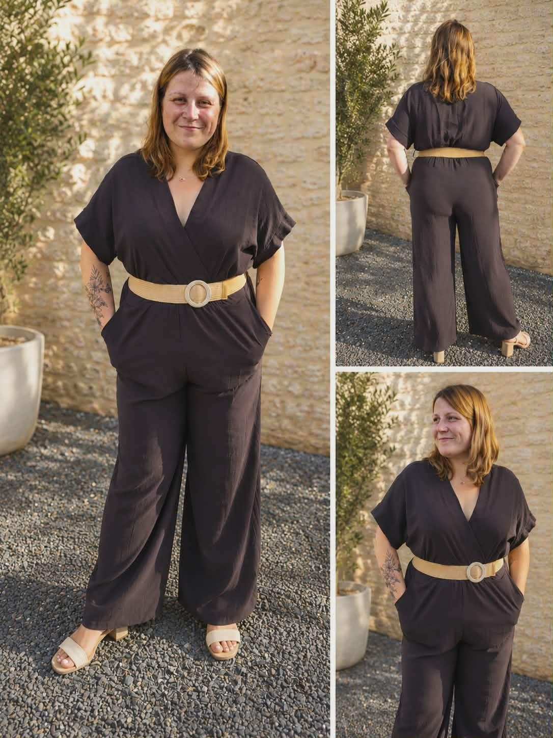 Combinaison pantalon grande taille