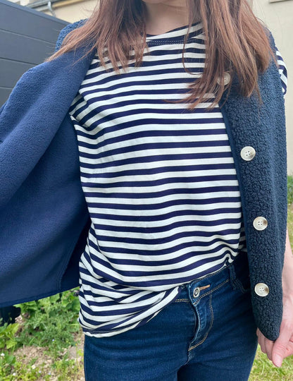 Gilet sans manches à boutons