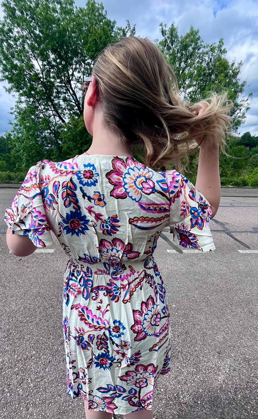 Robe fleurie