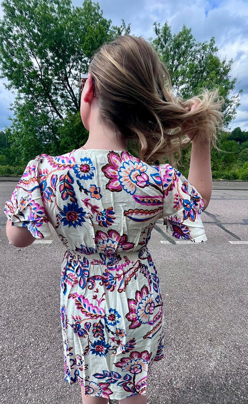 Robe fleurie