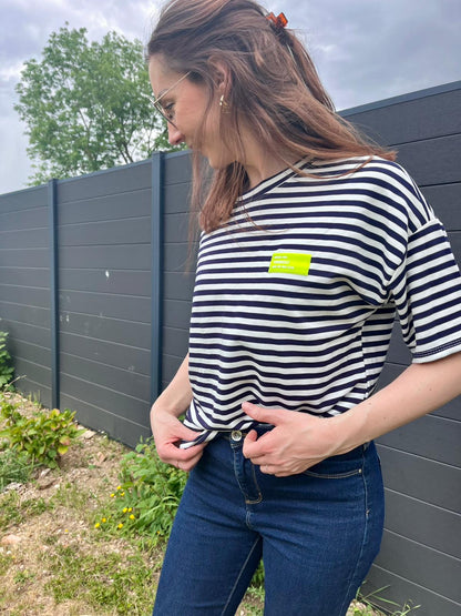 T-shirt à rayures