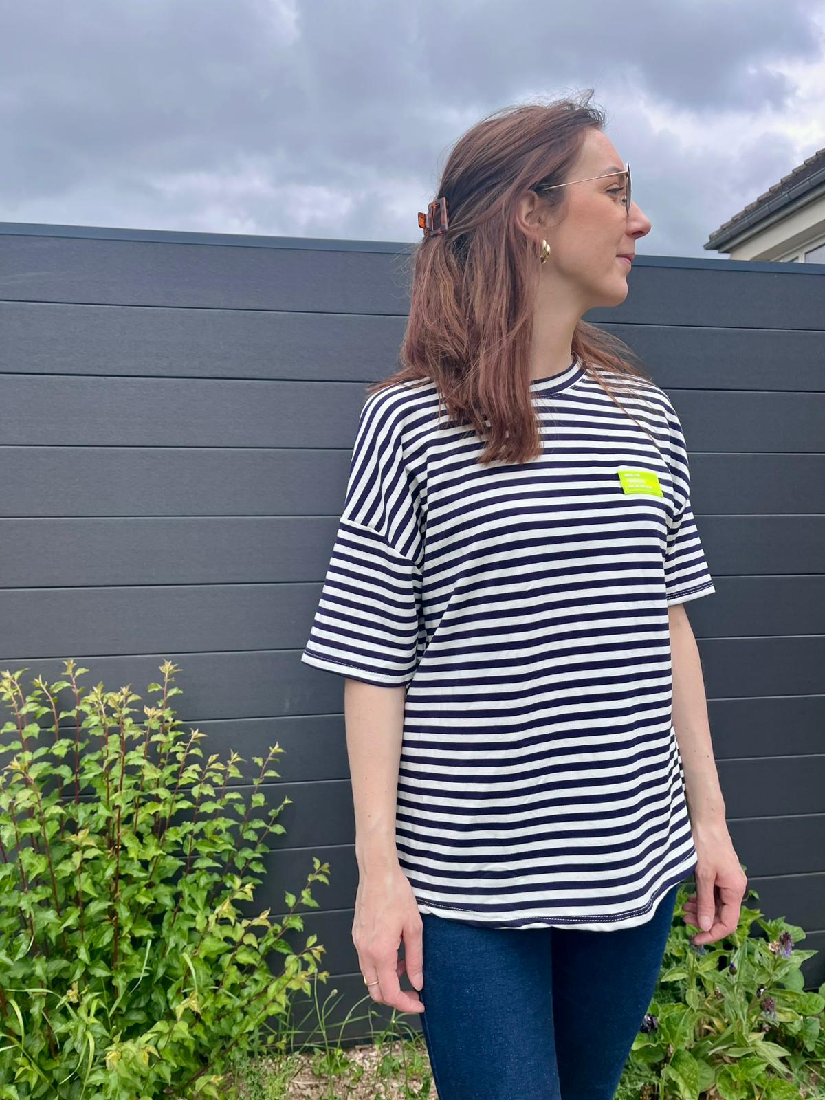 T-shirt à rayures