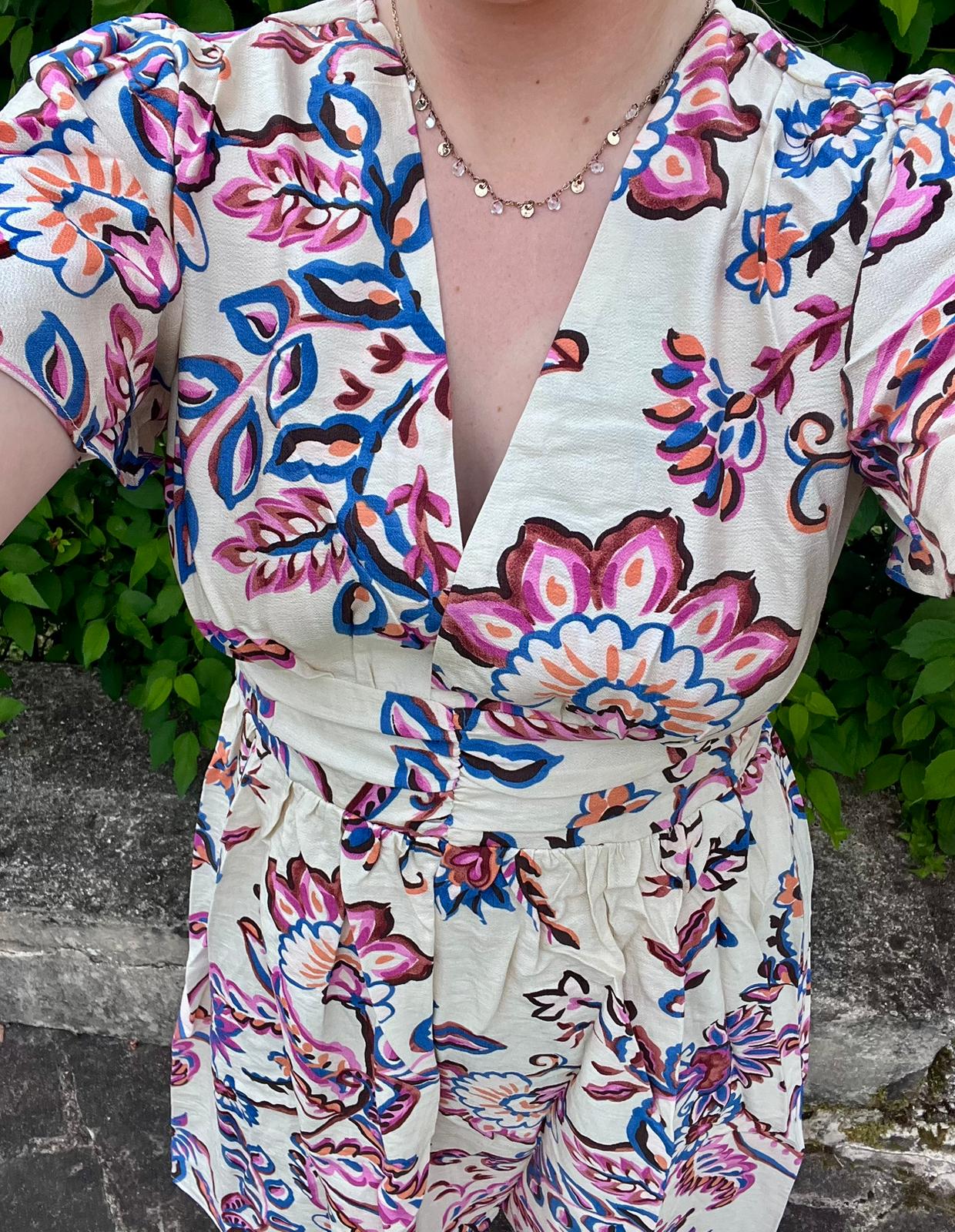 Robe fleurie