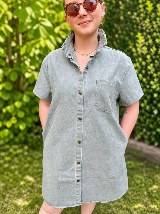 Robe à col