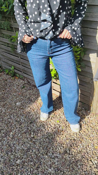 Jean stretch push up