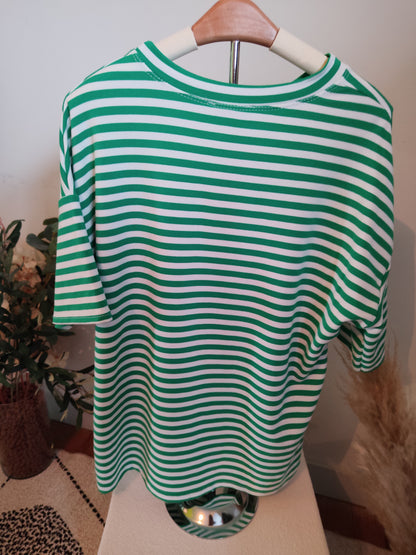 T-shirt à rayures