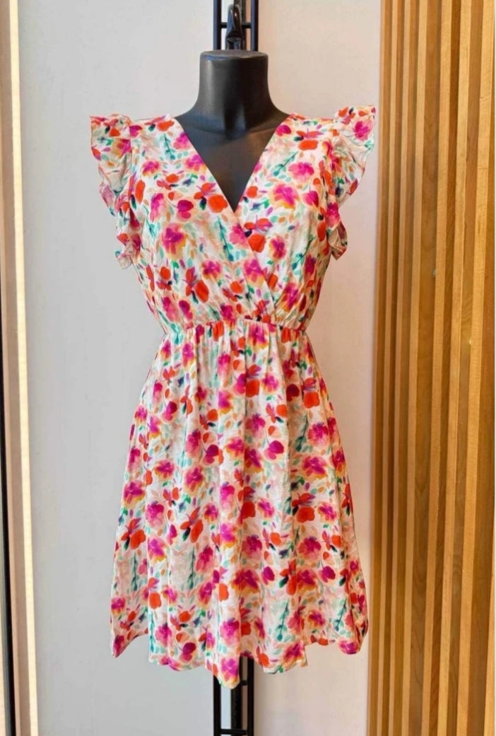 Robe fleurie grande taille